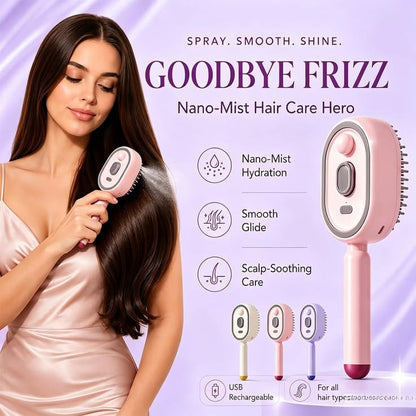 Your scalp, misted and massaged in one stroke.