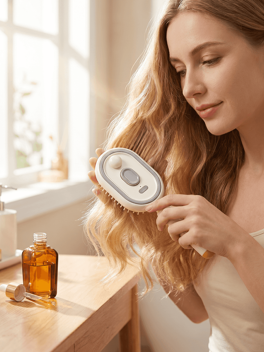 Red Light Hair Care Air Cushion Comb Women's Airbag Massage Comb