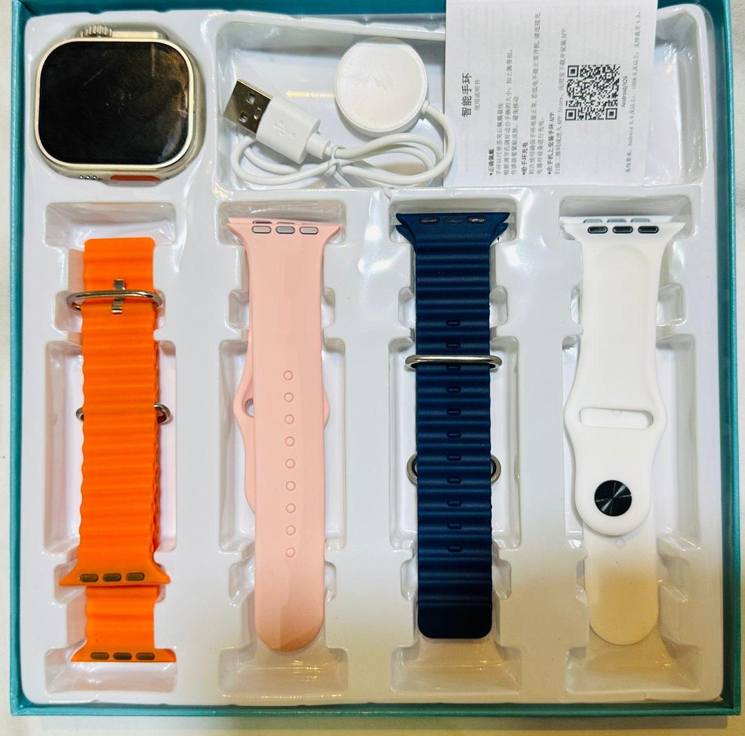 Smart watch 4+1 Four strap in one